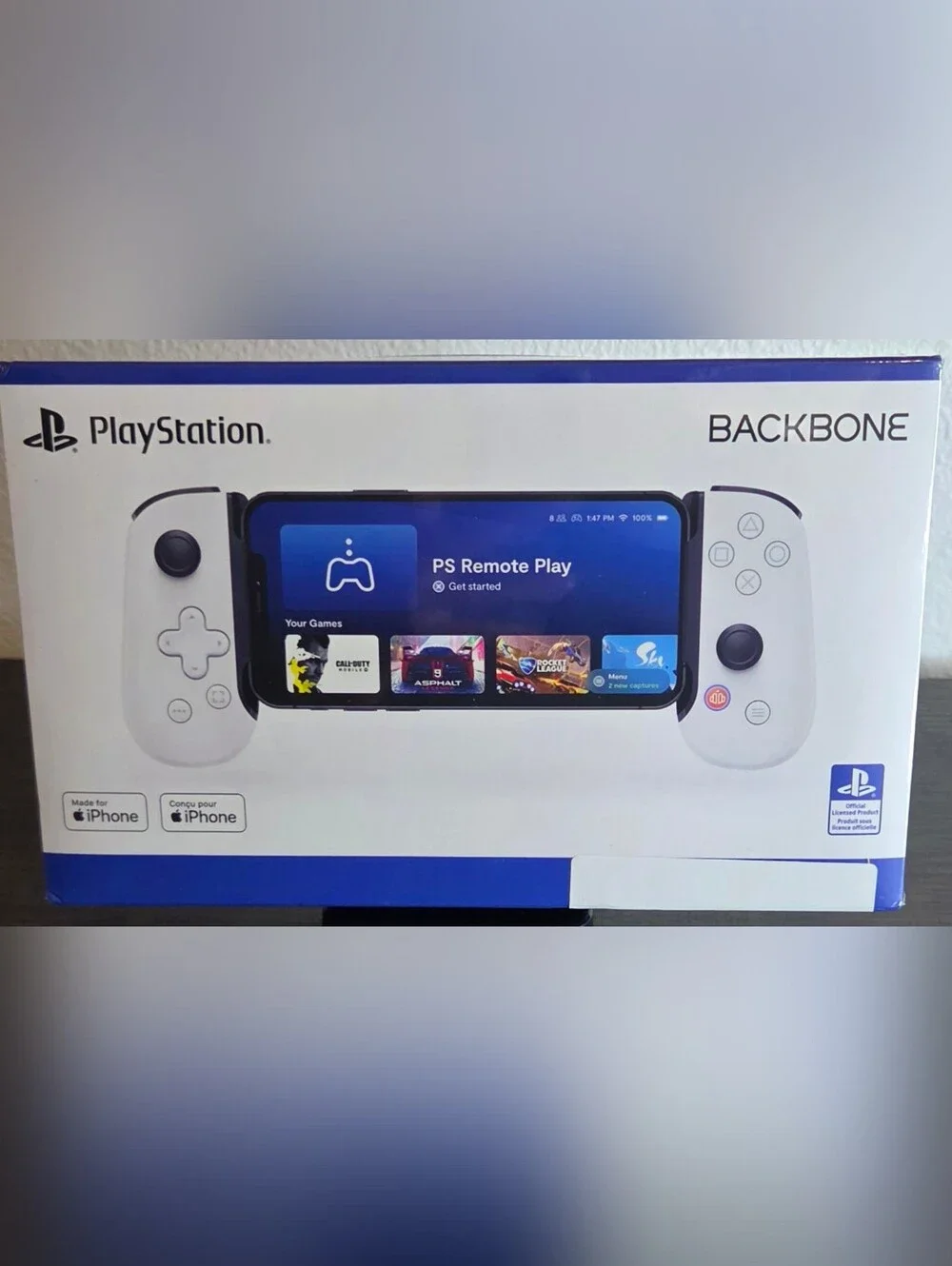 Backbone One PlayStation Edition Mobile Gaming Controller for iPhone – NIB